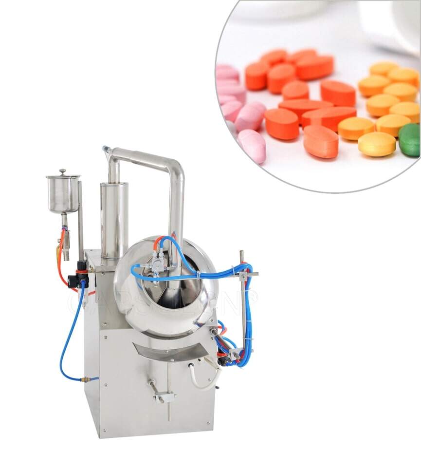 byc 400 tablet coating machine